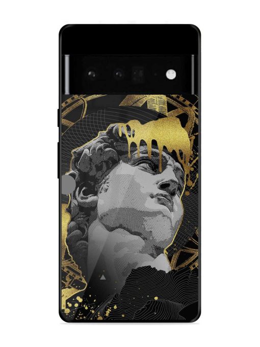 Roman Face Glossy Metal Phone Cover for Google Pixel 6 Pro