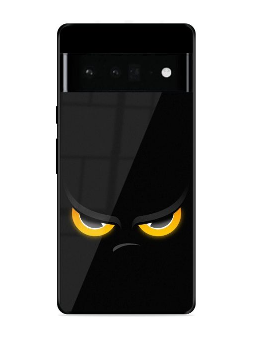 Scary Yellow Eye Glossy Metal TPU Phone Cover for Google Pixel 6 Pro Zapvi