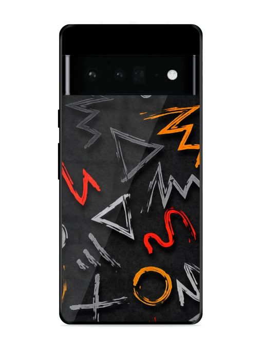 Grungy Graffiti Glossy Metal Phone Cover for Google Pixel 6 Pro Zapvi