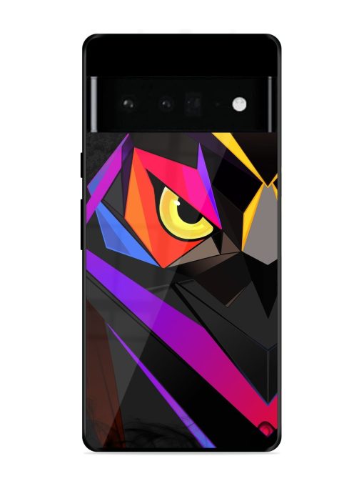 Wpap Owl Glossy Metal Phone Cover for Google Pixel 6 Pro Zapvi