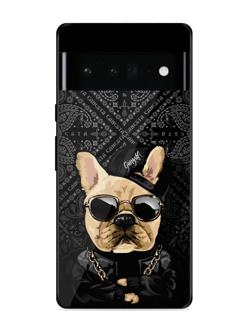 Gangsta Cool Sunmetales Dog Glossy Metal Phone Cover for Google Pixel 6 Pro Zapvi