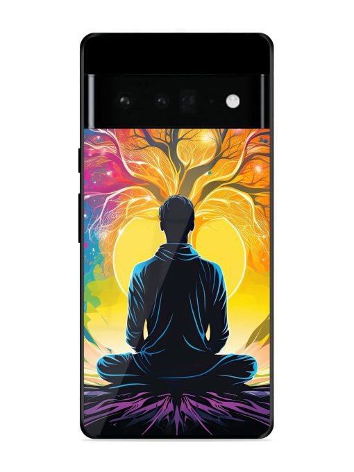 Mind Colourful Glossy Metal Phone Cover for Google Pixel 6 Pro