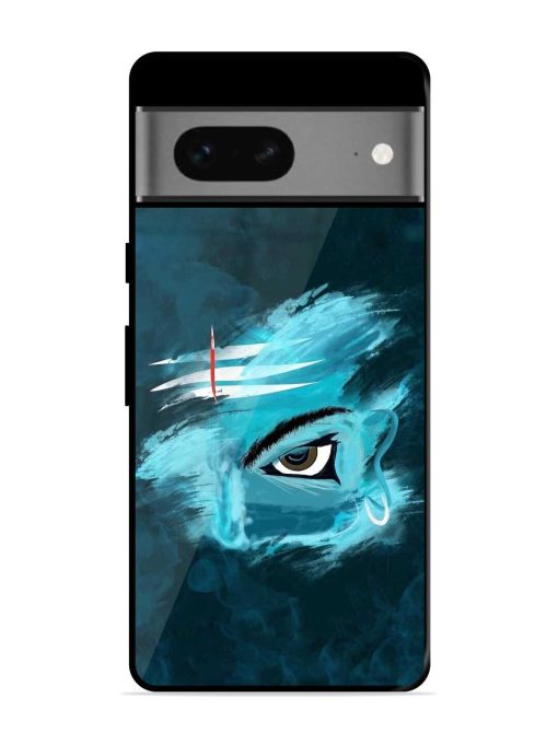 Lord Shiva Glossy Metal Phone Cover for Google Pixel 7