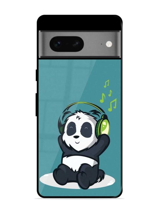 Music Panda Glossy Metal Phone Cover for Google Pixel 7 Zapvi