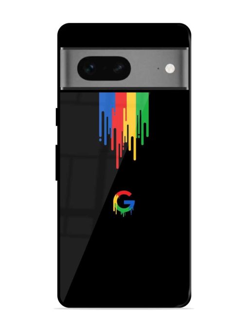 Google Logo Glossy Metal Phone Cover for Google Pixel 7