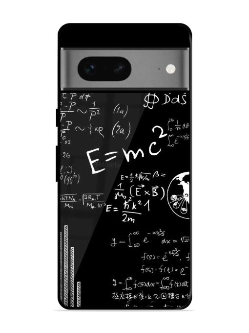 E=Mc2 Mass?Energy Equivalence Glossy Metal Phone Cover for Google Pixel 7 Zapvi