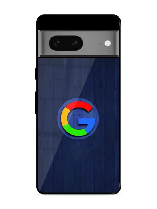 Google Logo Printed Glossy Metal TPU Phone Cover for Google Pixel 7 Zapvi