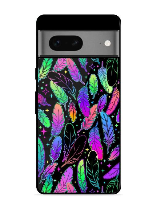 Bright Multi Colored Seamless Glossy Metal Phone Cover for Google Pixel 7