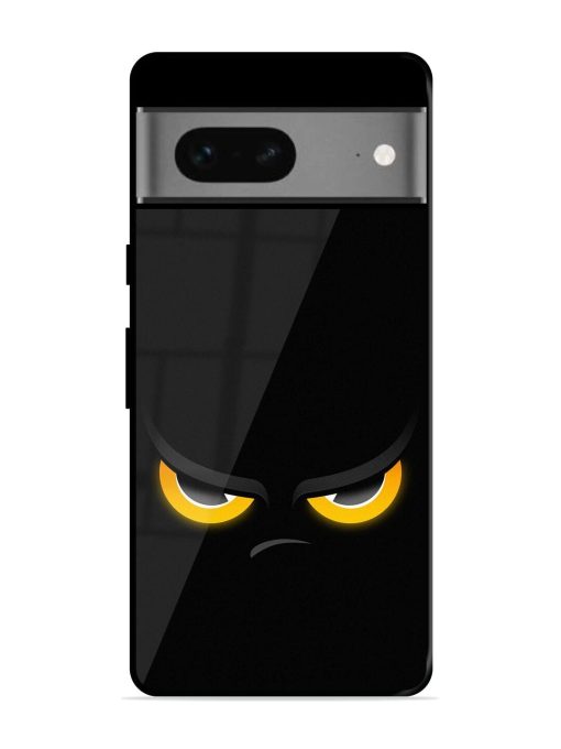 Scary Yellow Eye Glossy Metal TPU Phone Cover for Google Pixel 7