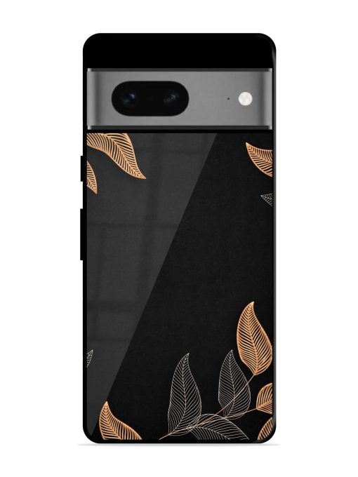 Foliage Art Glossy Metal Phone Cover for Google Pixel 7 Zapvi