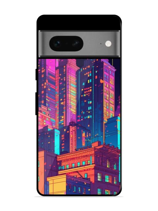 City View Glossy Metal Phone Cover for Google Pixel 7 Zapvi