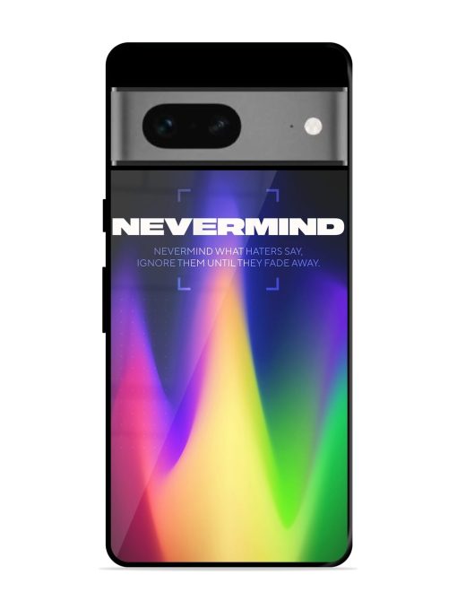 Nevermind Glossy Metal Phone Cover for Google Pixel 7 Zapvi