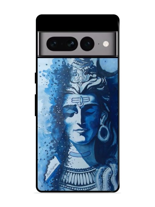 Shiv Art Glossy Metal Phone Cover for Google Pixel 7 Pro Zapvi