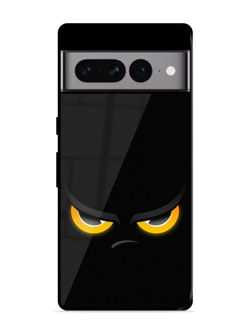 Scary Yellow Eye Glossy Metal TPU Phone Cover for Google Pixel 7 Pro Zapvi