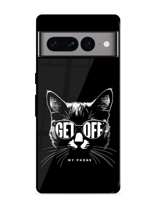 Get Off Glossy Metal TPU Phone Cover for Google Pixel 7 Pro Zapvi