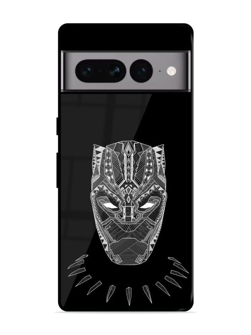 Fictional Art Glossy Metal Phone Cover for Google Pixel 7 Pro Zapvi