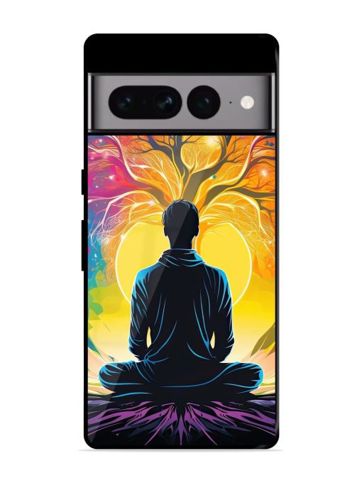 Mind Colourful Glossy Metal Phone Cover for Google Pixel 7 Pro Zapvi