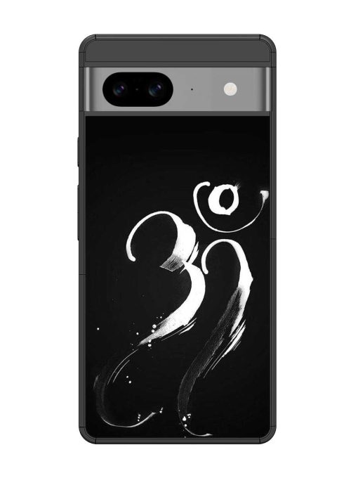 Om Logo Glossy Metal Phone Cover for Google Pixel 8