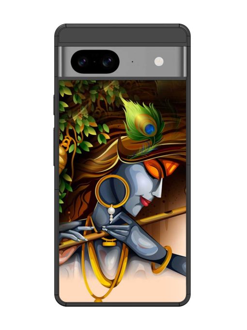 Krishna Glossy Metal Phone Cover for Google Pixel 8