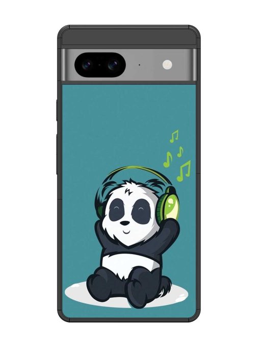 Music Panda Glossy Metal Phone Cover for Google Pixel 8 Zapvi