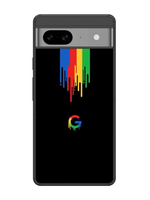 Google Logo Glossy Metal Phone Cover for Google Pixel 8 Zapvi