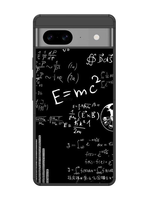 E=Mc2 Mass?Energy Equivalence Glossy Metal Phone Cover for Google Pixel 8 Zapvi