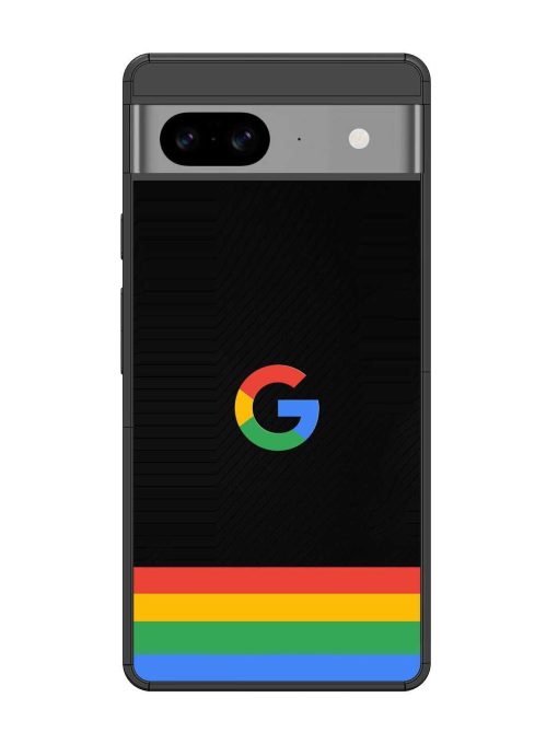 Google Logo Art Glossy Metal Phone Cover for Google Pixel 8