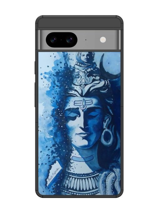 Shiv Art Glossy Metal Phone Cover for Google Pixel 8 Zapvi