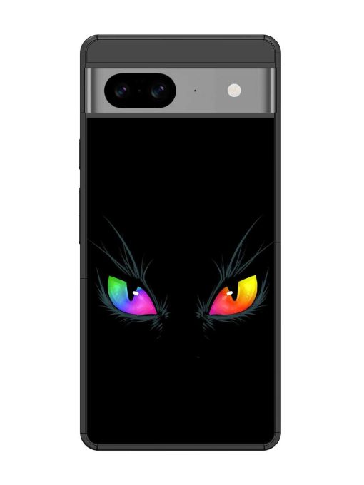 Cat Eyes Glossy Metal Phone Cover for Google Pixel 8 Zapvi