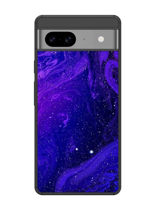 Galaxy Acrylic Abstract Art Glossy Metal Phone Cover for Google Pixel 8 Zapvi