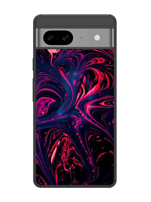 Abstract Background Glossy Metal Phone Cover for Google Pixel 8 Zapvi