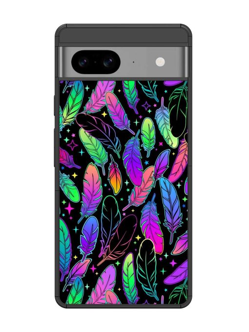 Bright Multi Colored Seamless Glossy Metal Phone Cover for Google Pixel 8