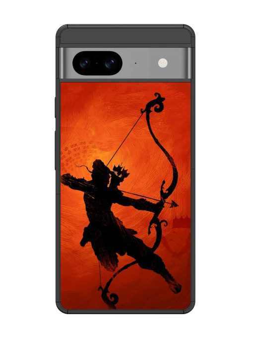 Illustration Lord Rama Glossy Metal Phone Cover for Google Pixel 8 Zapvi