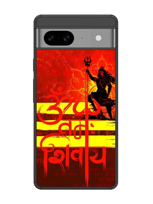 Illustration Lord Shiva Glossy Metal TPU Phone Cover for Google Pixel 8 Zapvi