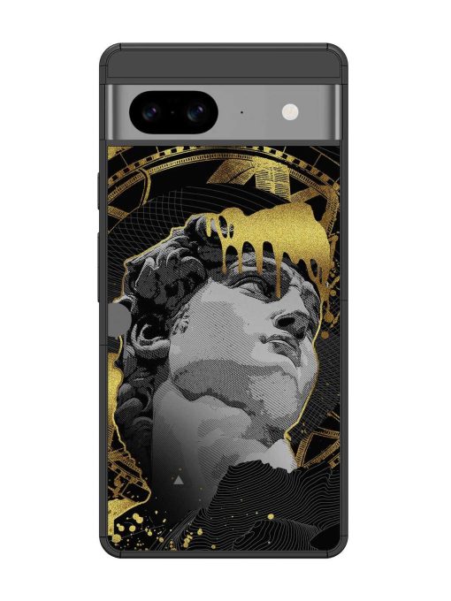 Roman Face Glossy Metal Phone Cover for Google Pixel 8 Zapvi