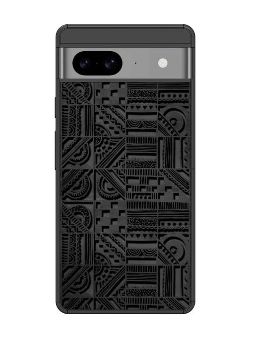 Seamless Pattern Glossy Metal Phone Cover for Google Pixel 8 Zapvi