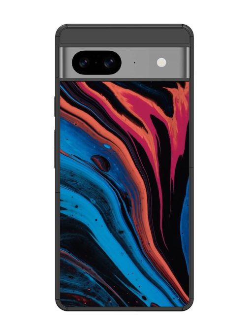 Liquefied Art Glossy Metal TPU Phone Cover for Google Pixel 8