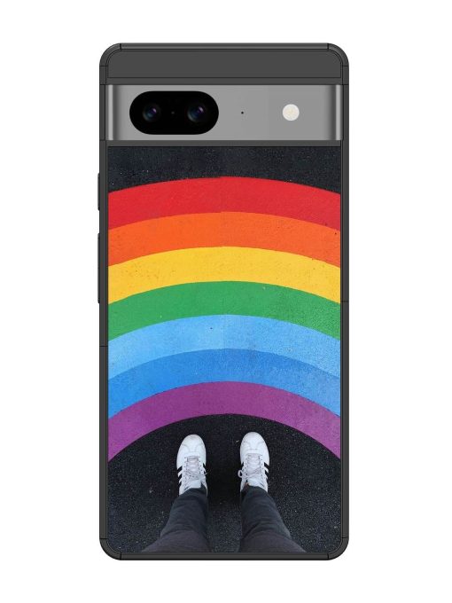 Legs Rainbow Glossy Metal TPU Phone Cover for Google Pixel 8 Zapvi