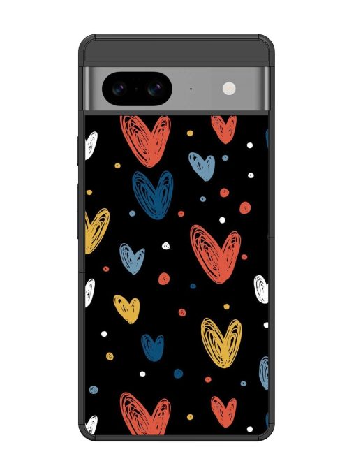 Happy Valentines Day Glossy Metal TPU Phone Cover for Google Pixel 8 Zapvi