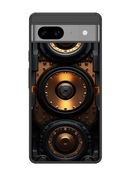 Sound Box Glossy Metal Phone Cover for Google Pixel 8 Zapvi