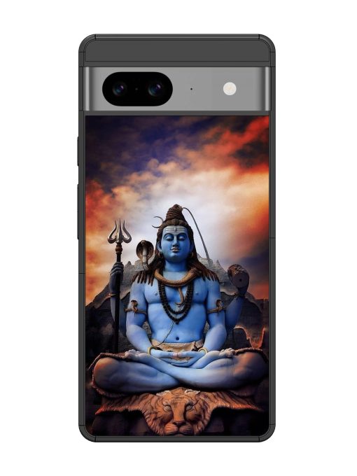 Jai Jai Shiv Glossy Metal Phone Cover for Google Pixel 8 Zapvi