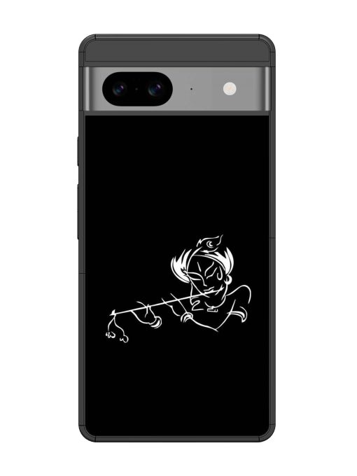 Krishna Flute Glossy Metal Phone Cover for Google Pixel 8