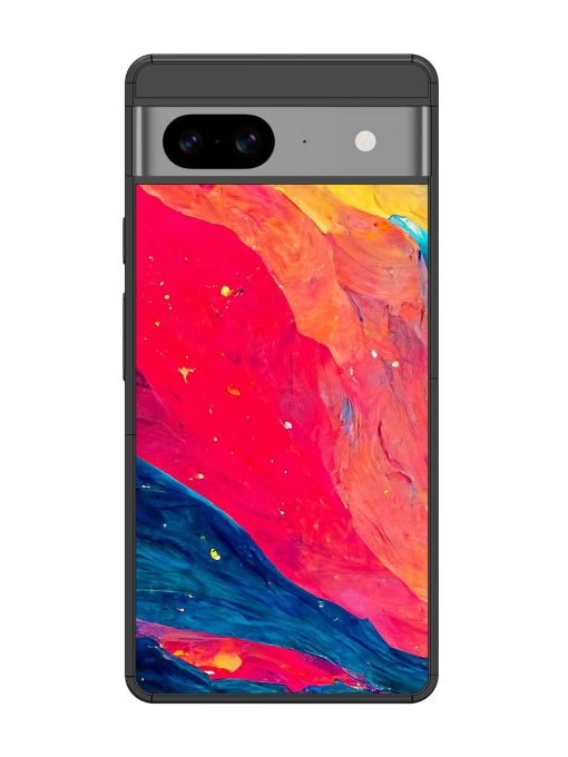 Starry Night Glossy Metal Phone Cover for Google Pixel 8 Zapvi