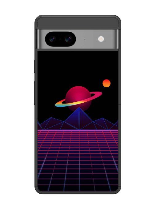 Wave Aesthetic Glossy Metal Phone Cover for Google Pixel 8 Zapvi