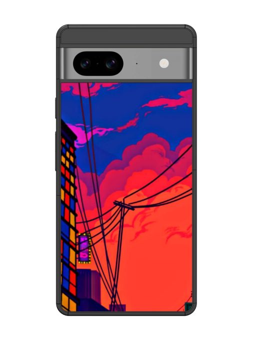 Sky At Morning Glossy Metal Phone Cover for Google Pixel 8 Zapvi