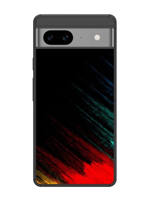 Color Pattern Glossy Metal Phone Cover for Google Pixel 8 Zapvi