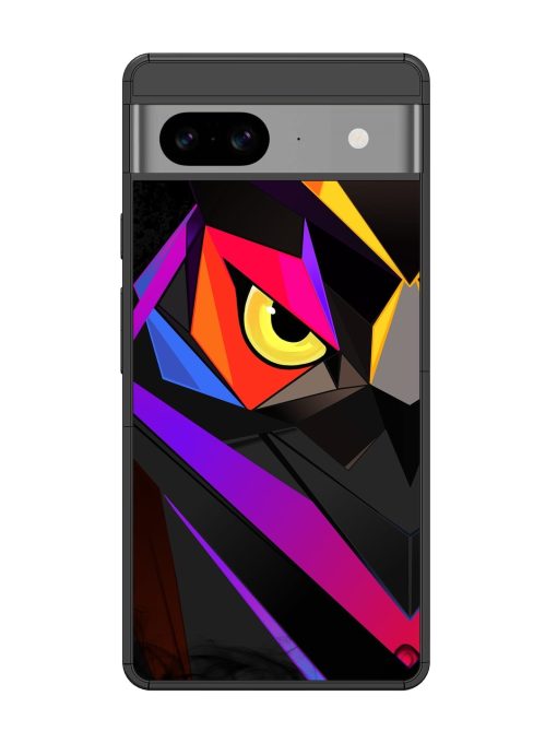 Wpap Owl Glossy Metal Phone Cover for Google Pixel 8 Zapvi