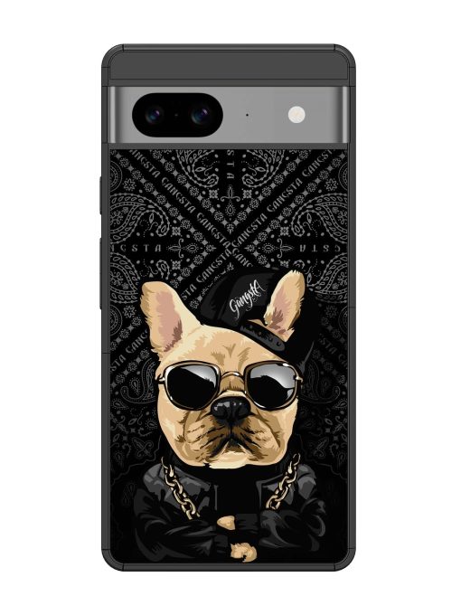 Gangsta Cool Sunmetales Dog Glossy Metal Phone Cover for Google Pixel 8 Zapvi