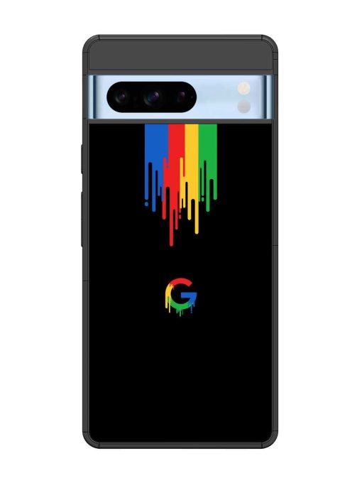 Google Logo Glossy Metal Phone Cover for Google Pixel 8 Pro Zapvi