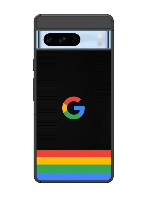 Google Logo Art Glossy Metal Phone Cover for Google Pixel 8 Pro